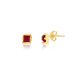 18K Gold Layered Oro Laminado Virgen de Guadalupe & Cross Gold Besds Dangle Earring 21.0071