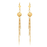 18K Gold Layered Oro Laminado Earring