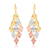 18K Gold Layered Oro Laminado Earrings 21.0480/6