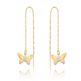 18K Gold Layered Oro Laminado Earring