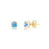 18K Gold Layered Oro Laminado Earring