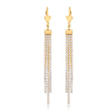 18K Gold Layered Oro Laminado Earrings 21.0526/1