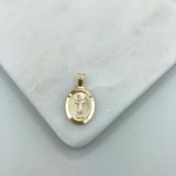 18K Gold Layered Oro Laminado The Holy Child (El Divino niño) Medal Religious Pedant 31.0056