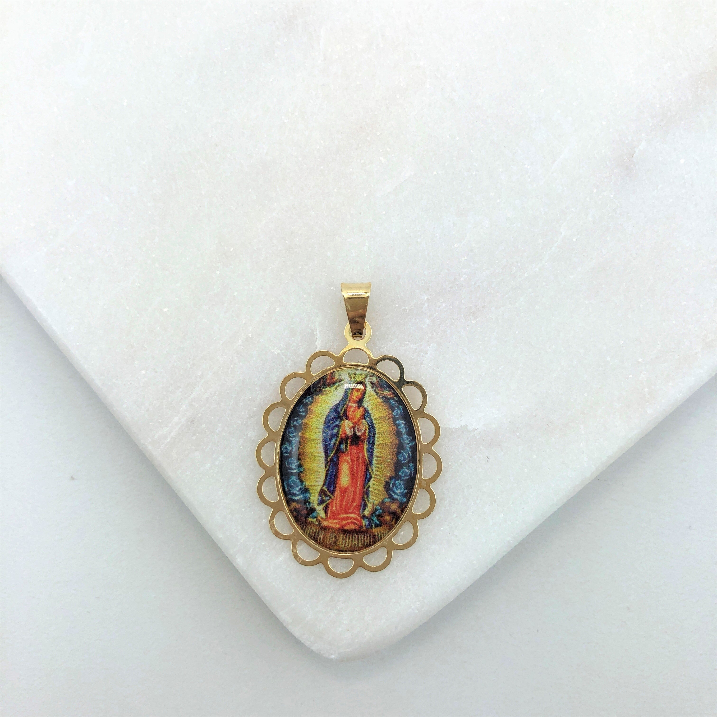 18K Gold Layered Oro Laminado Charm 31.0139/17