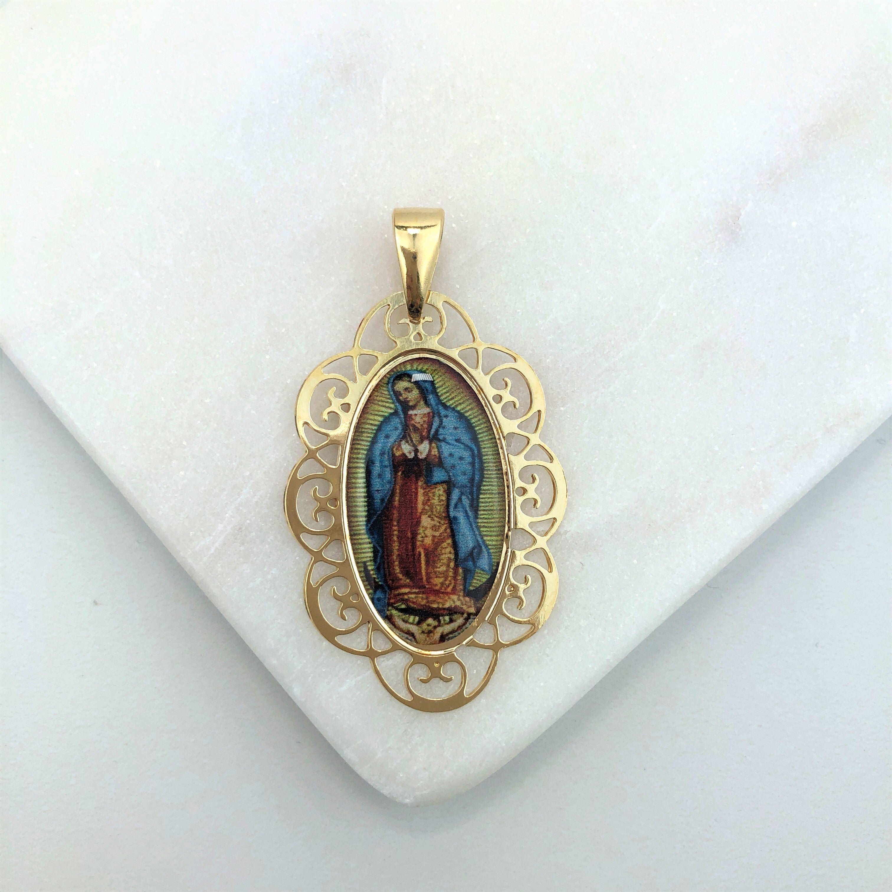 18K Gold Layered Oro Laminado Charm 31.0140/17