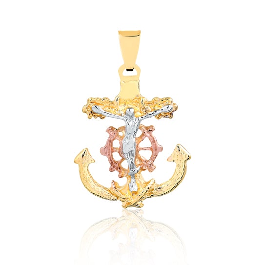 18K Gold Layered Oro Laminado Charm 31.0142