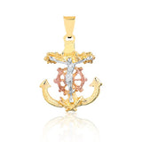18K Gold Layered Oro Laminado Charm 31.0142