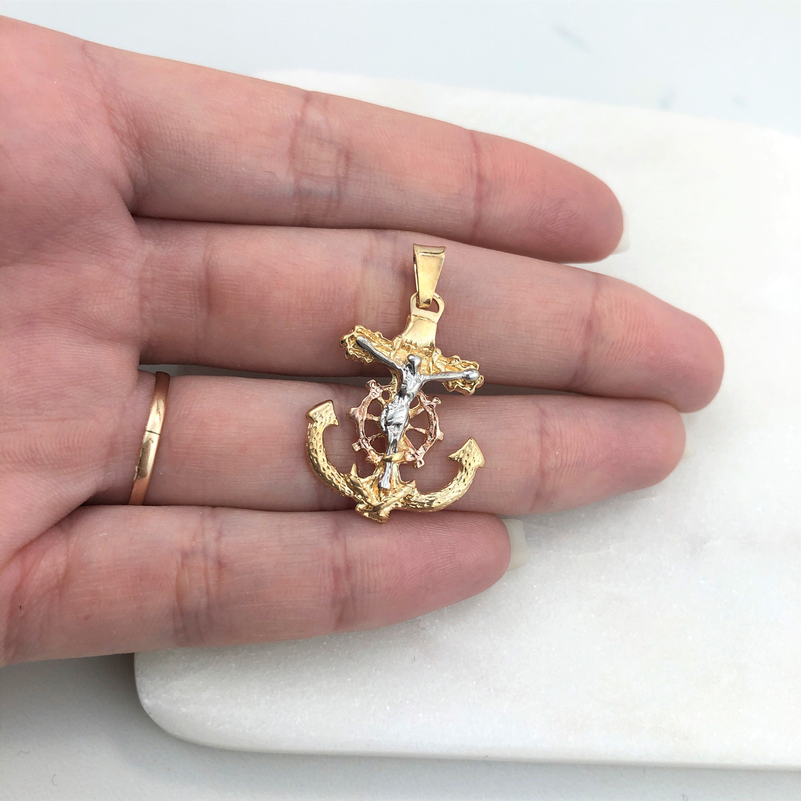 18K Gold Layered Oro Laminado Charm 31.0142