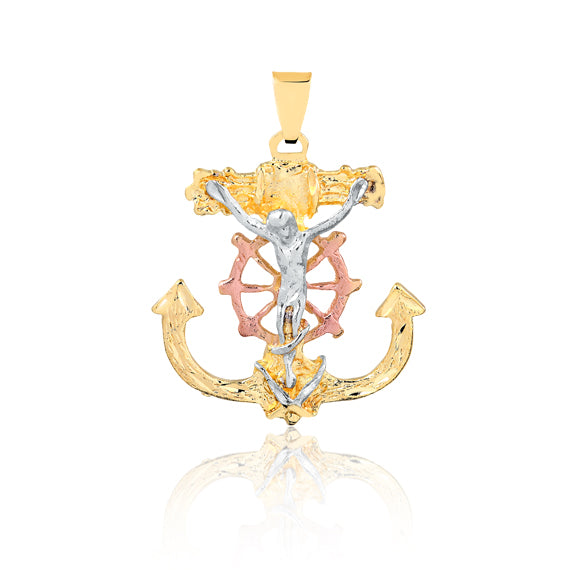 18K Gold Layered Oro Laminado Charm 31.0143