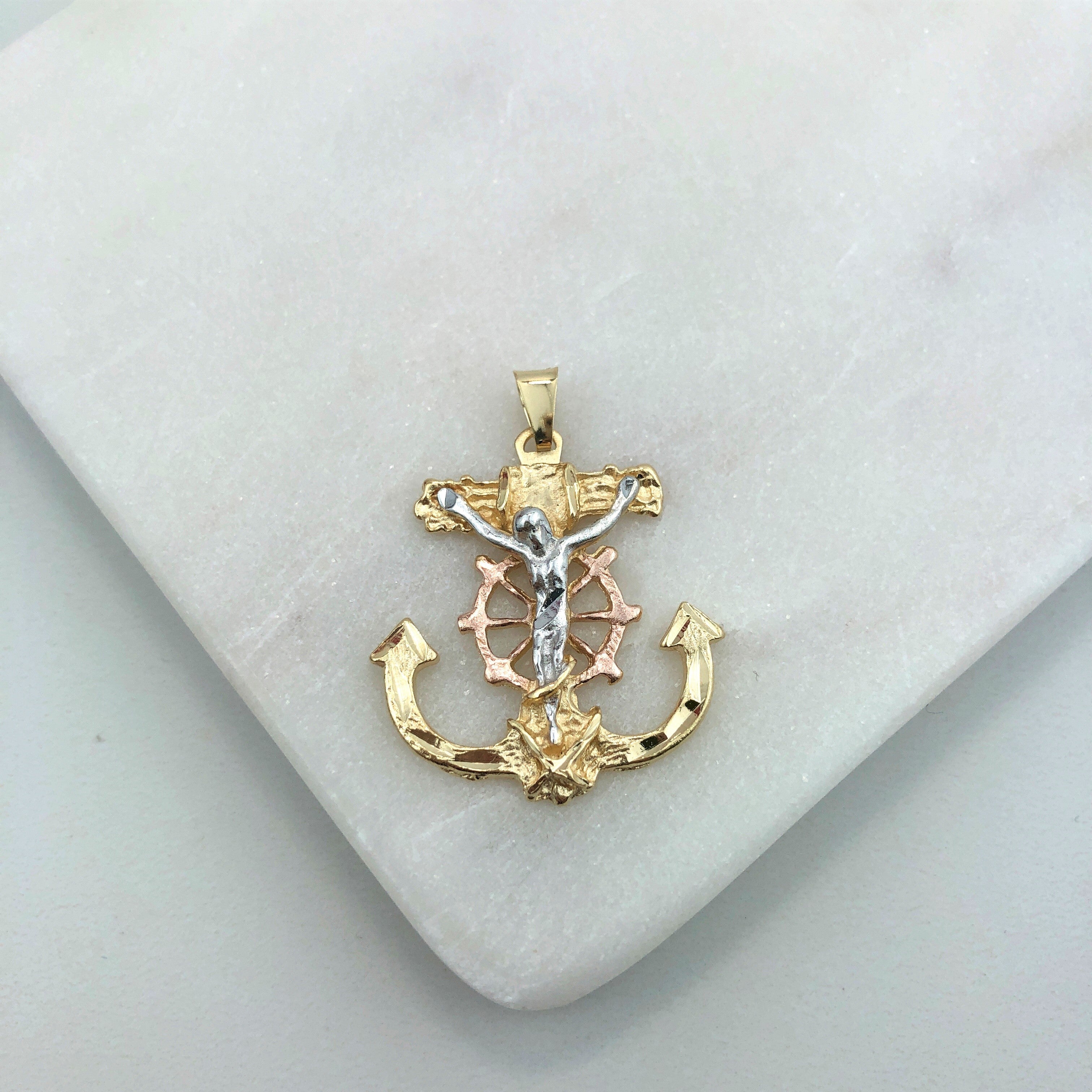 18K Gold Layered Oro Laminado Charm 31.0143