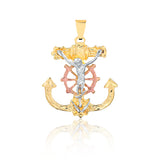 18K Gold Layered Oro Laminado Charm 31.0143