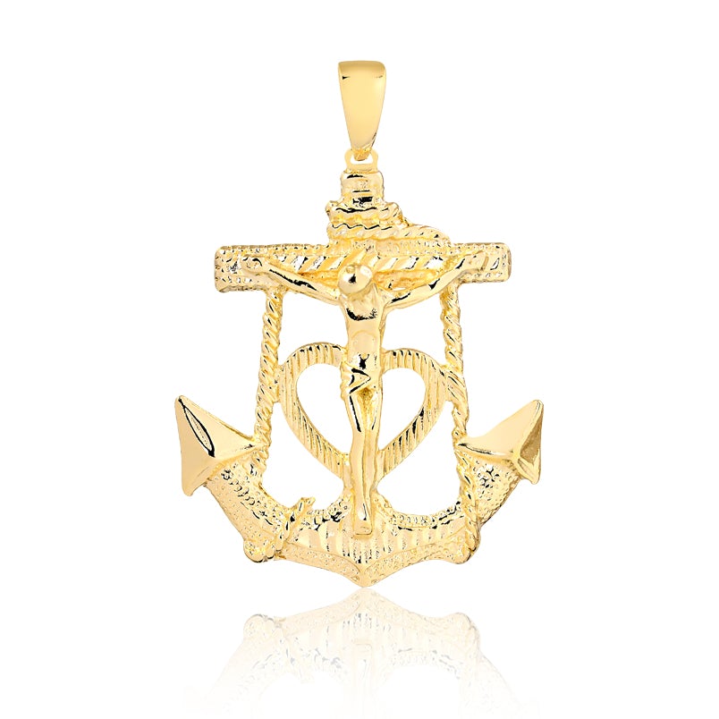 18K Gold Layered Oro Laminado Charm 31.0145