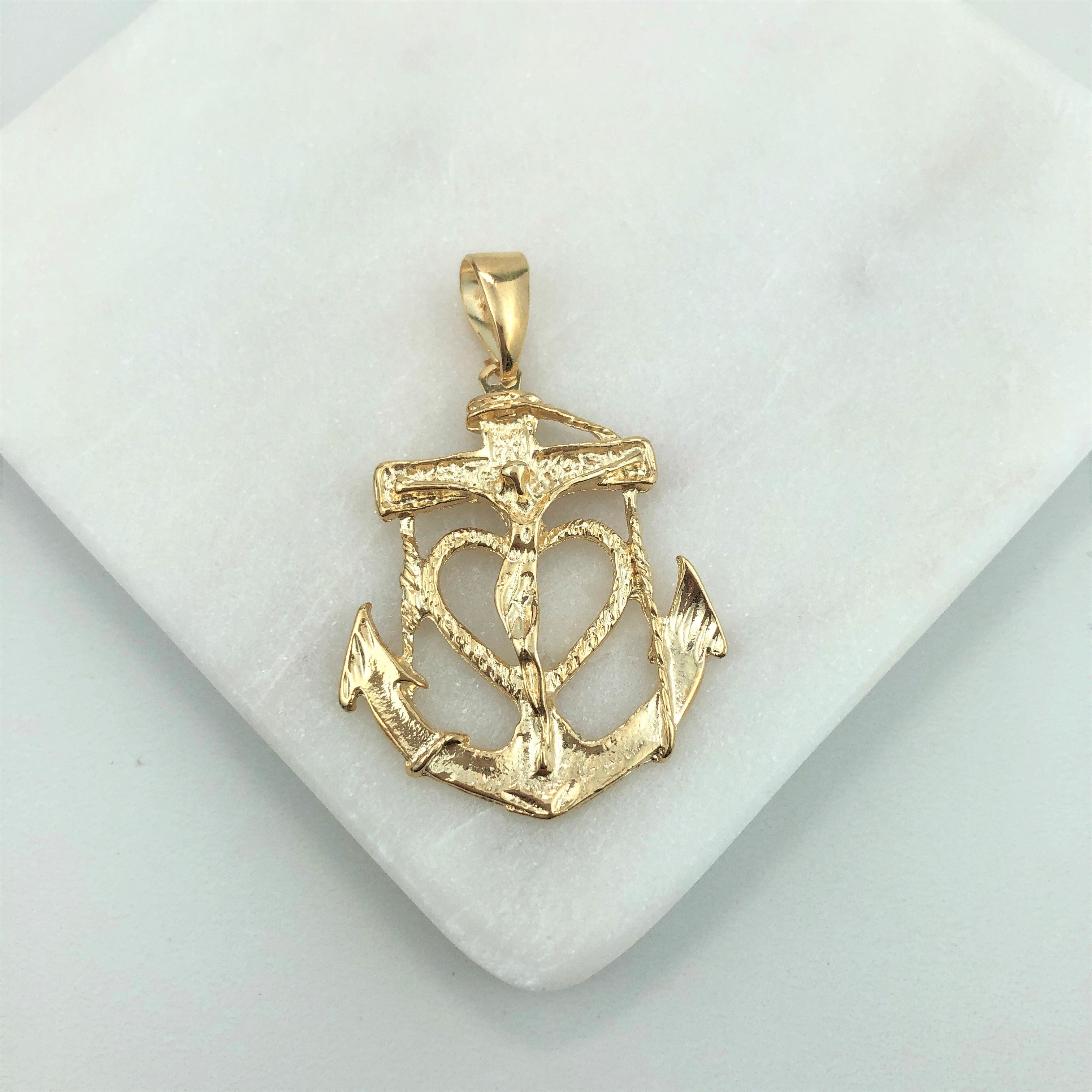 18K Gold Layered Oro Laminado Charm 31.0145