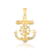 18K Gold Layered Oro Laminado Charm 31.0153