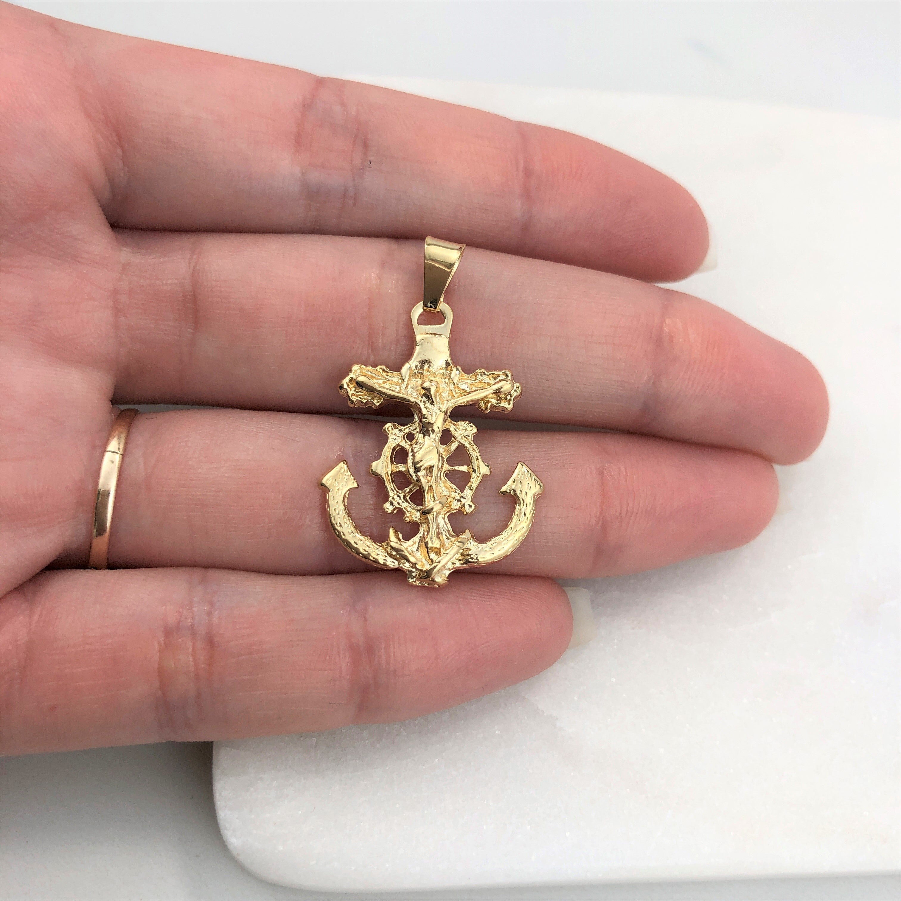18K Gold Layered Oro Laminado Charm 31.0153