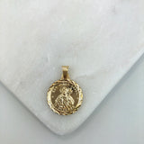 18K Gold Layered Oro Laminado Charm 31.0157