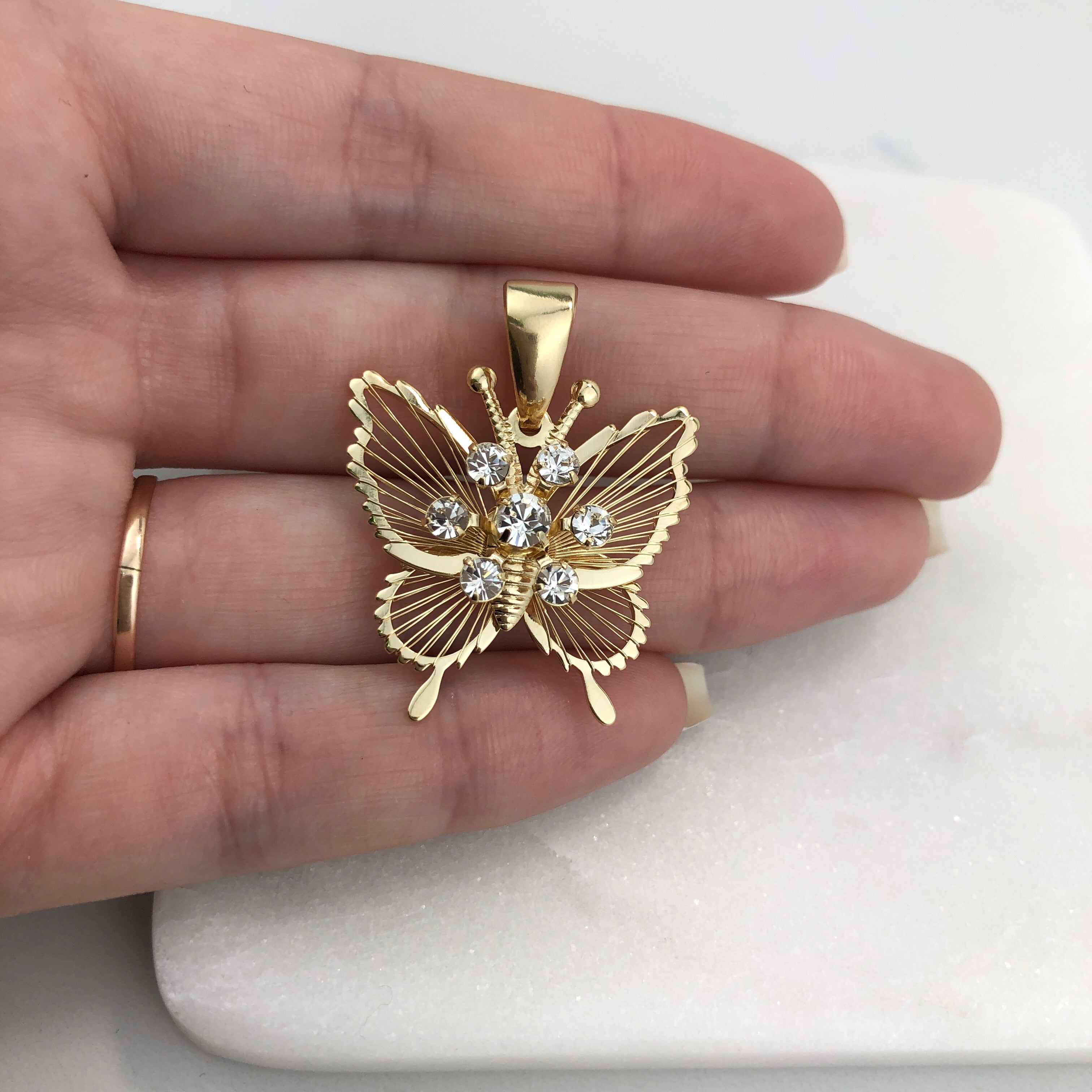 18K Gold Layered Oro Laminado Charm 31.0159/1