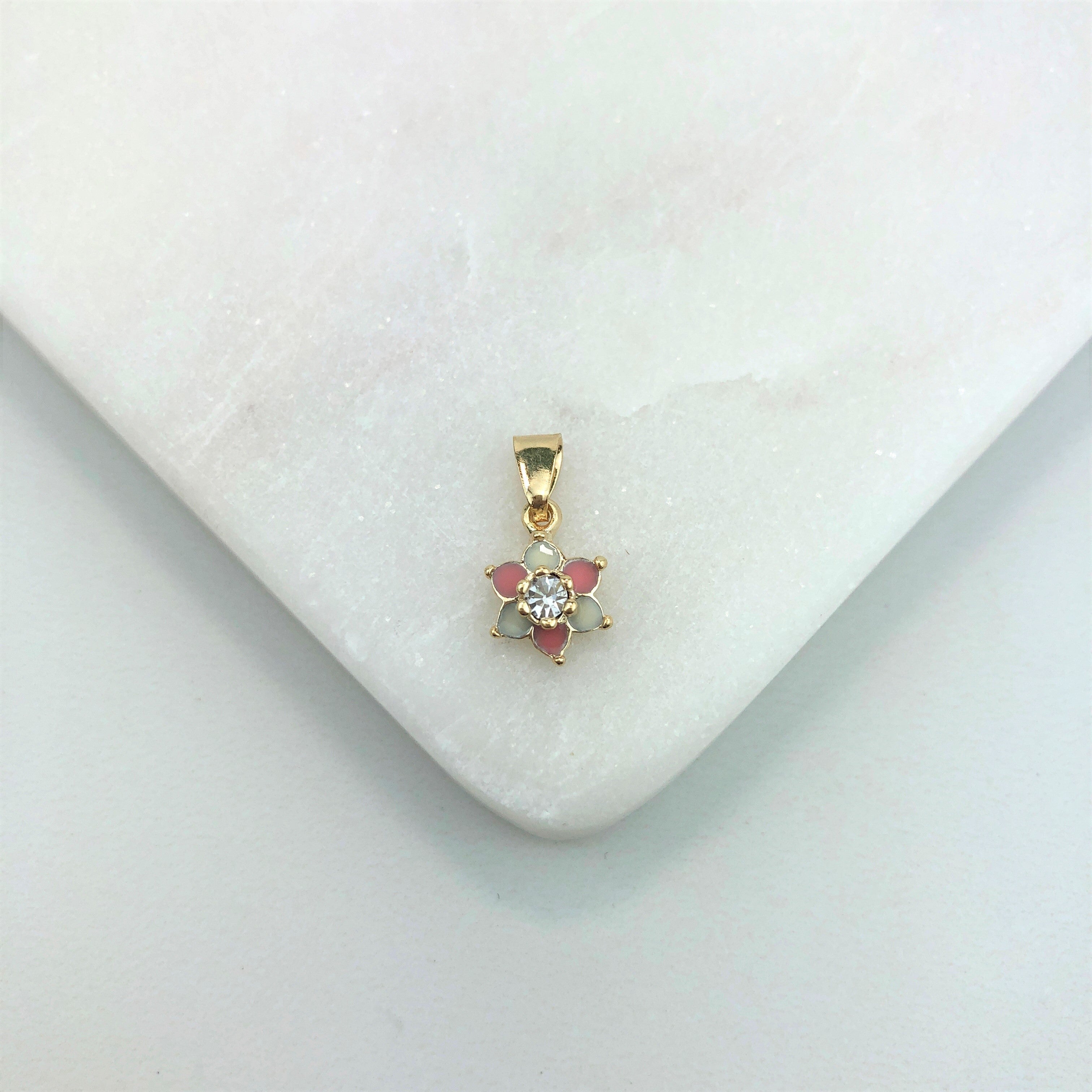 18K Gold Layered Oro Laminado Kids Charm 31.0161/7