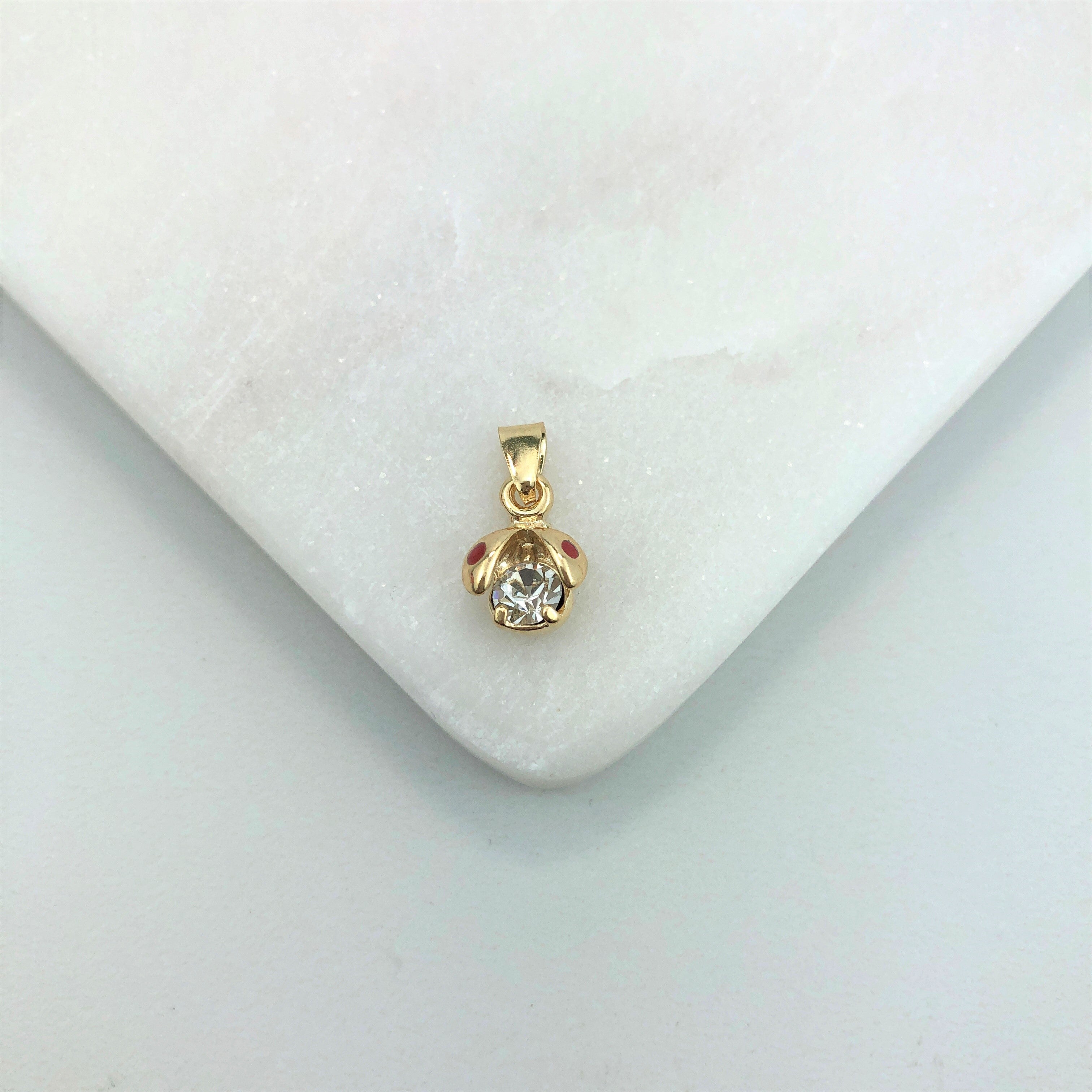 18K Gold Layered Oro Laminado Kids Charm 31.0163/3