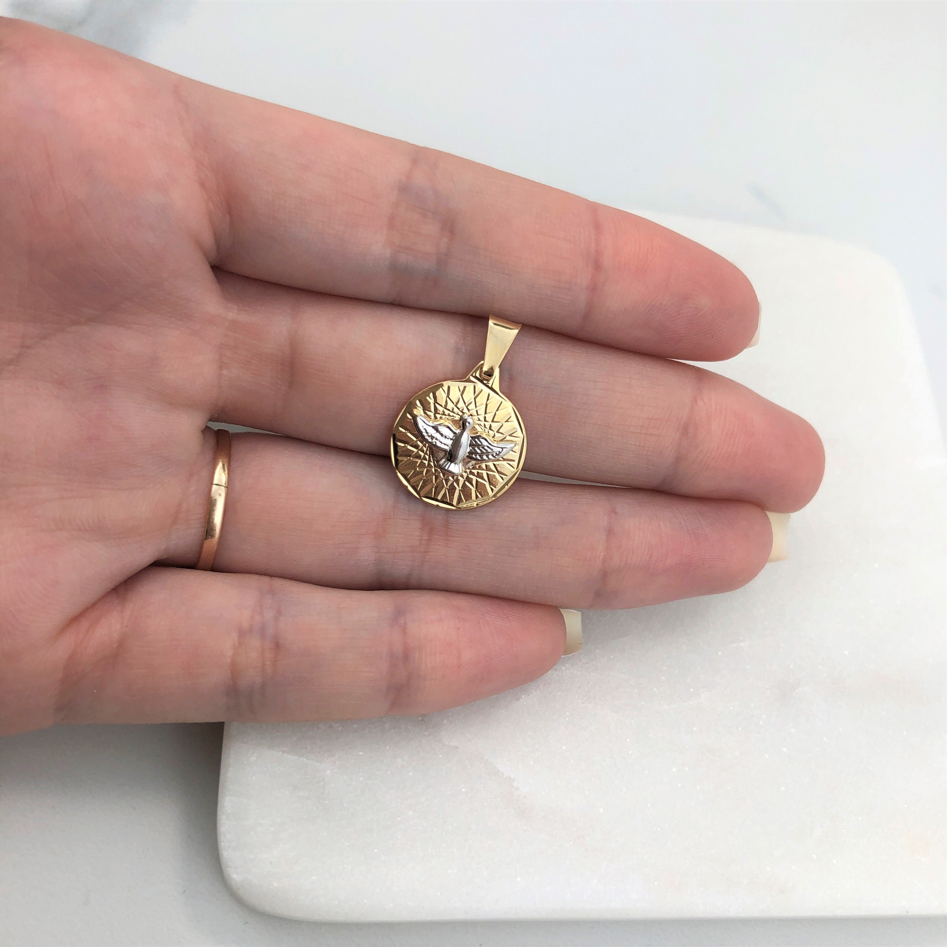 18K Gold Layered Oro Laminado Charm 31.0170