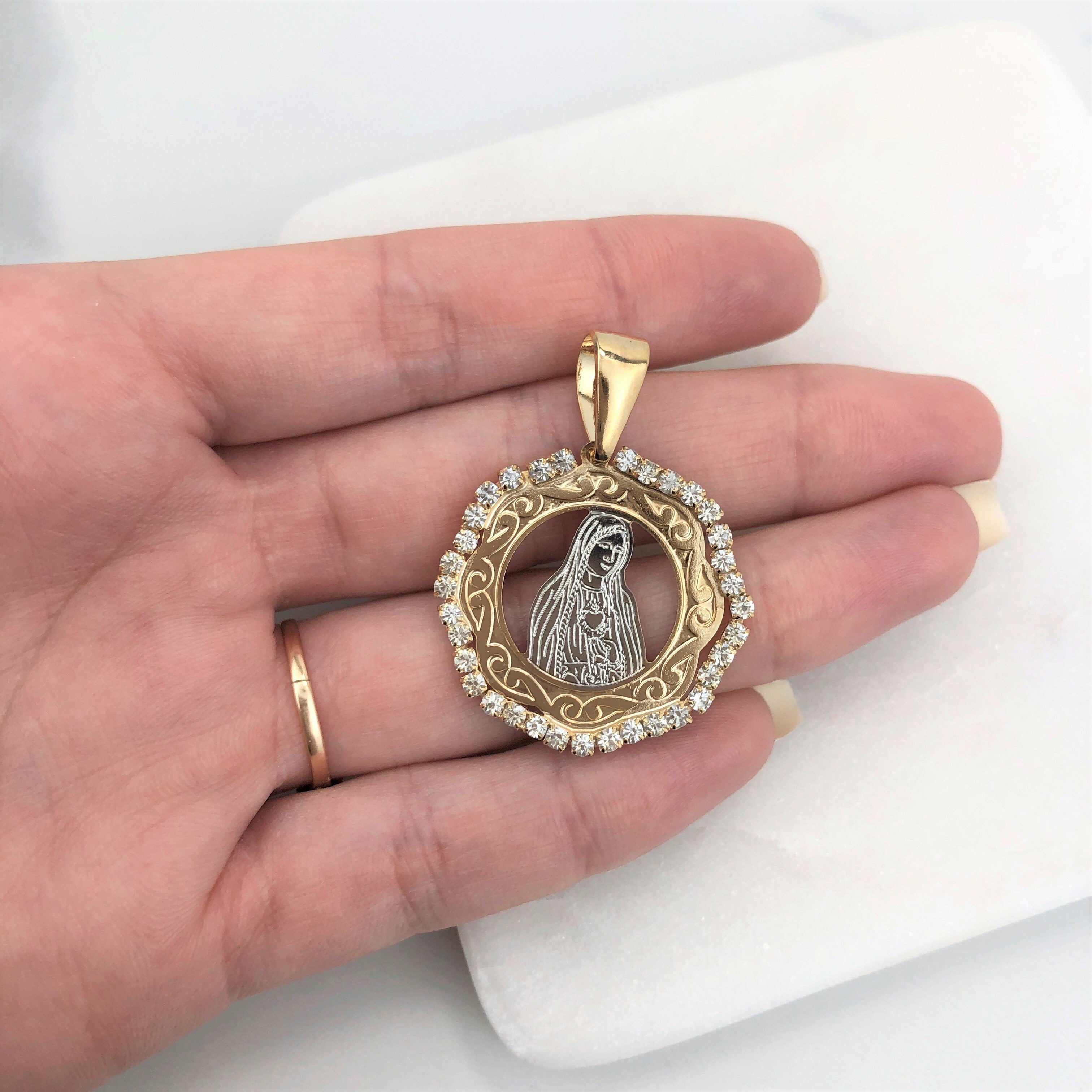 18K Gold Layered Oro Laminado Charm 31.0180/1