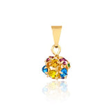 18K Gold Layered Oro Laminado Charm 31.0182/17