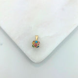 18K Gold Layered Oro Laminado Charm 31.0182/17