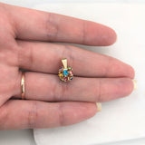 18K Gold Layered Oro Laminado Charm 31.0182/17