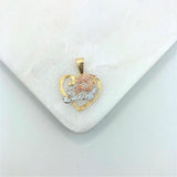 18K Gold Layered Oro Laminado Charm 31.0184