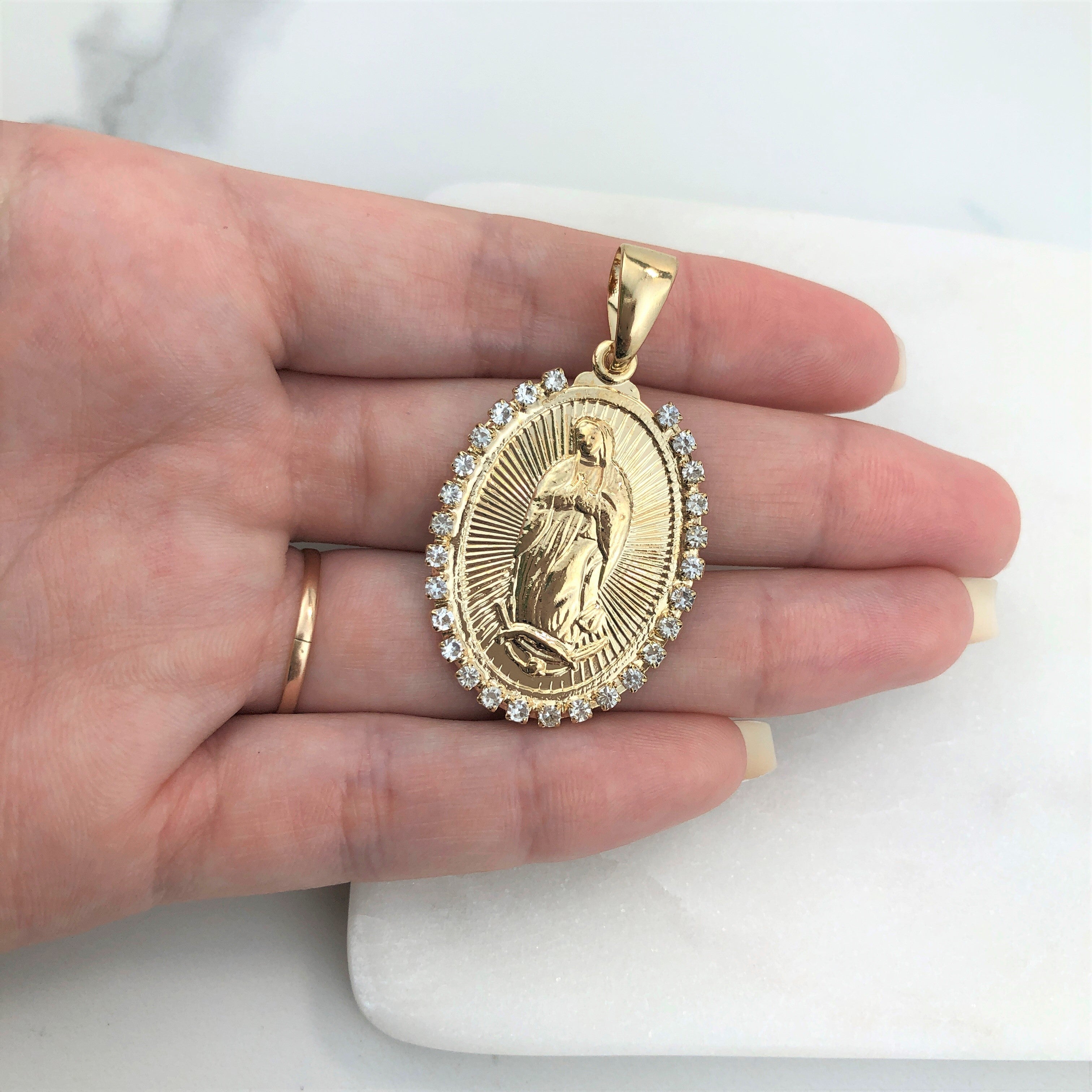 18K Gold Layered Oro Laminado Charm 31.0192/1