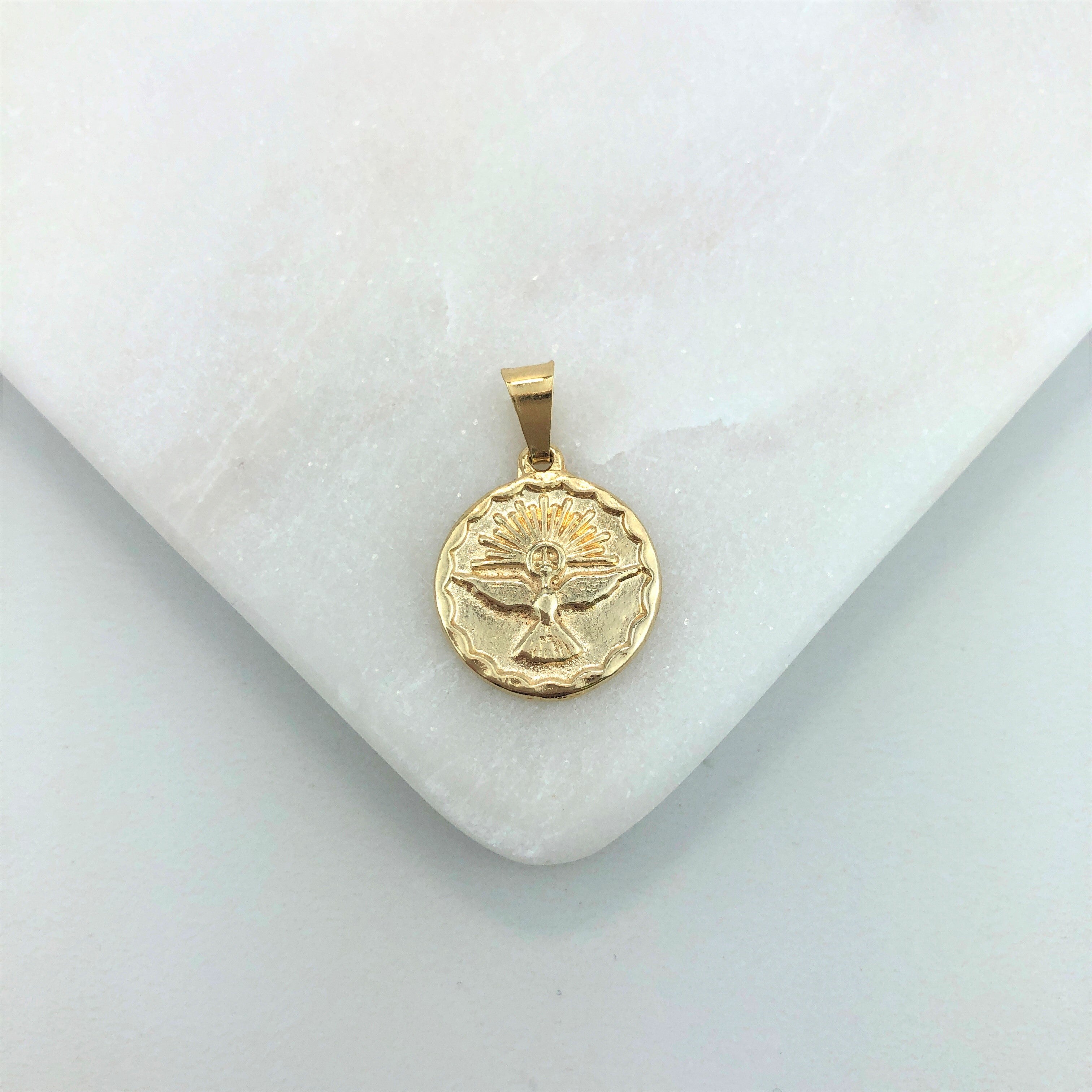 18K Gold Layered Oro Laminado Charm 31.0193