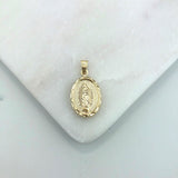 18K Gold Layered Oro Laminado Charm 31.0198