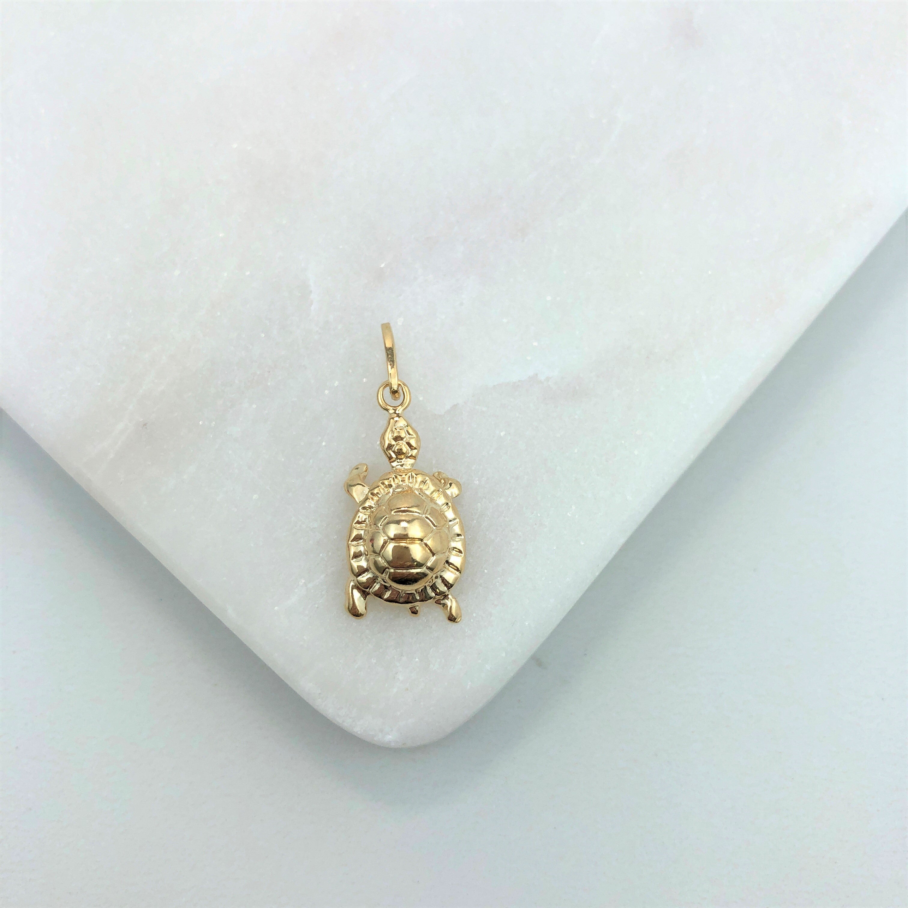 18K Gold Layered Oro Laminado Charm 31.0212