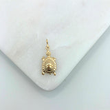 18K Gold Layered Oro Laminado Charm 31.0212