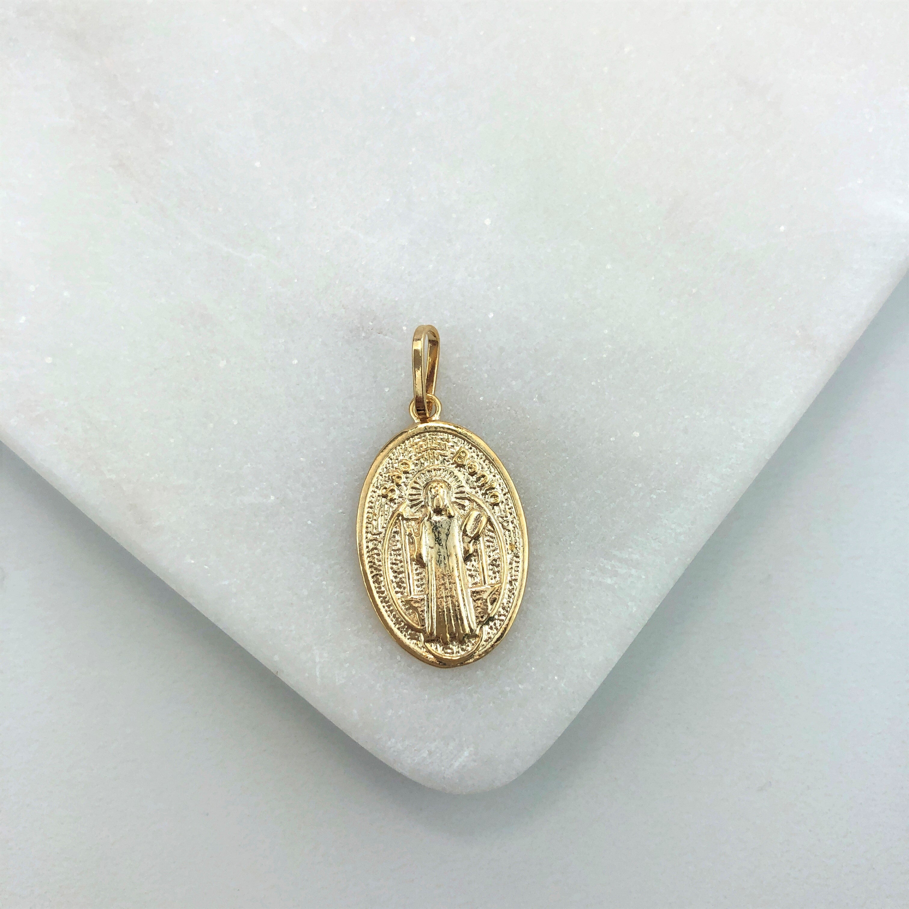 18K Gold Layered Oro Laminado Charm 31.0234