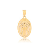 18K Gold Layered Oro Laminado Charm 31.0234