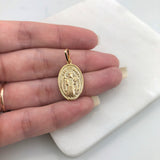 18K Gold Layered Oro Laminado Charm 31.0234