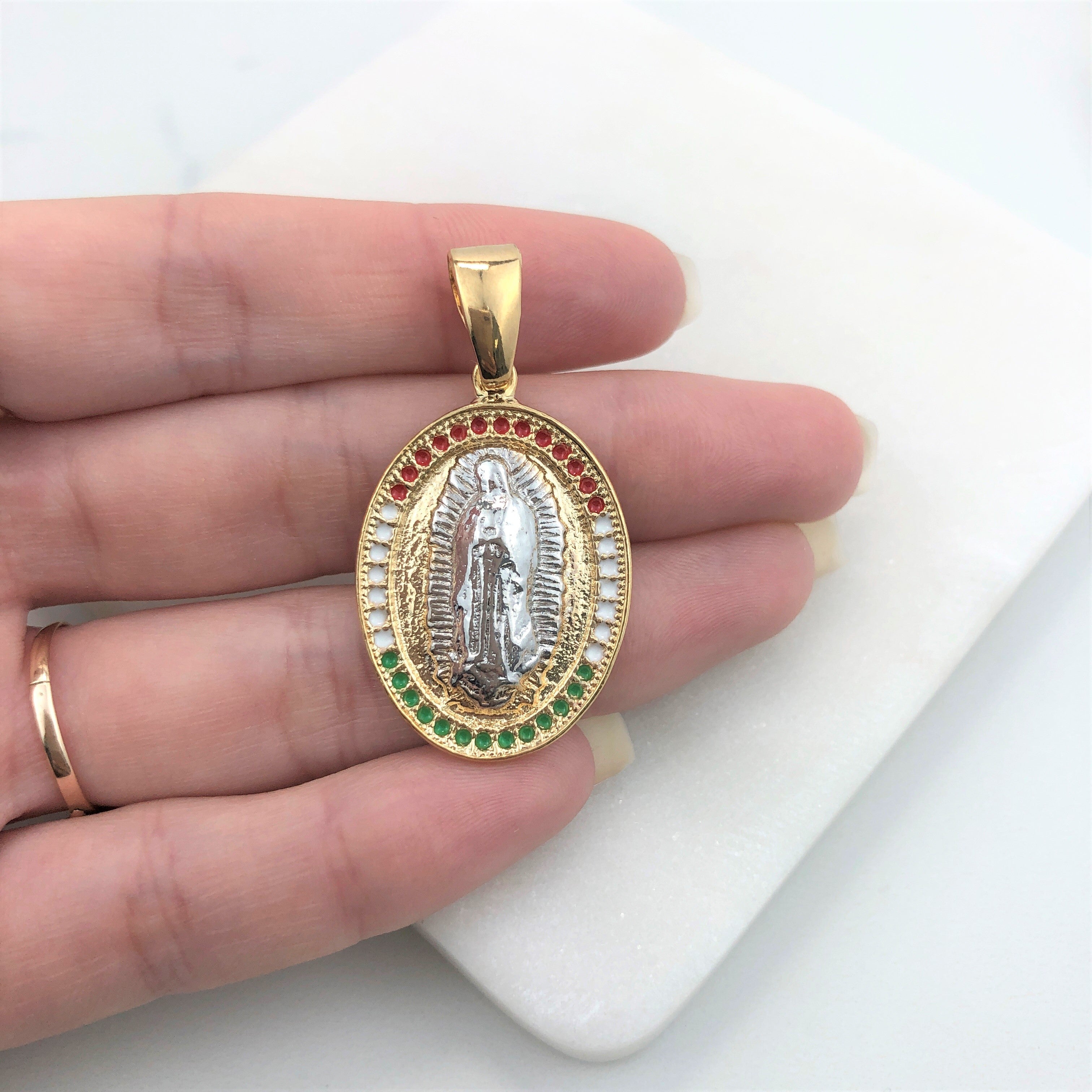18K Gold Layered Oro Laminado Charm 31.0303/17