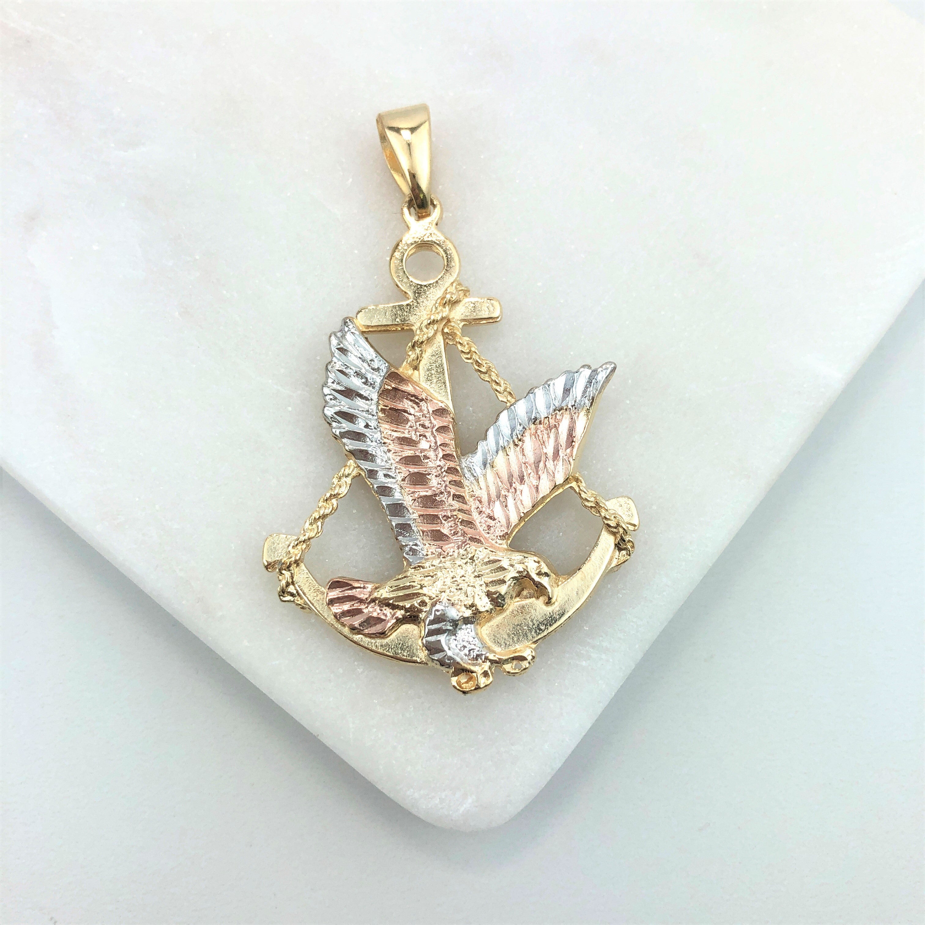 18K Gold Layered Oro Laminado Charm 31.0313
