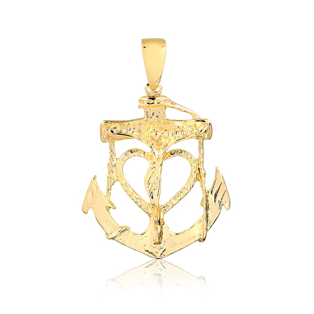 18K Gold Layered Oro Laminado Charm 31.0315