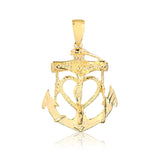 18K Gold Layered Oro Laminado Charm 31.0315