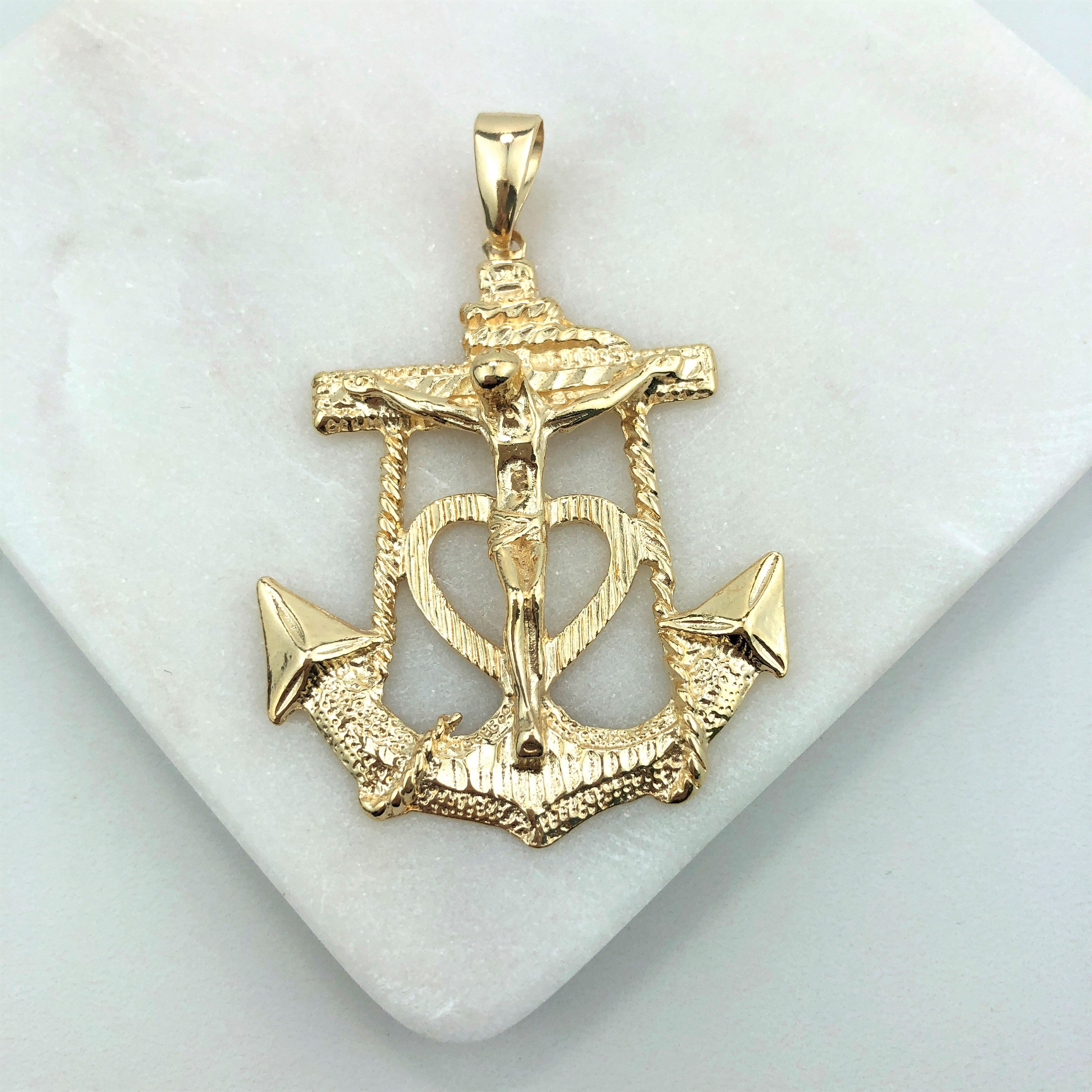 18K Gold Layered Oro Laminado Charm 31.0315