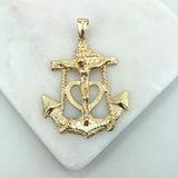 18K Gold Layered Oro Laminado Charm 31.0315
