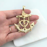 18K Gold Layered Oro Laminado Charm 31.0315