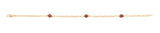 18K Gold Layered Oro Laminado Bracelet 71.0096/16-7.5