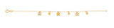 18K Gold Layered Oro Laminado Bracelet 71.0111/17-7.5