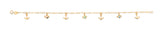 18K Gold Layered Oro Laminado Anklet 71.0114/17-10