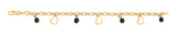 18K Gold Layered Oro Laminado Bracelet 71.0121/2-7.5