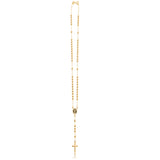 18K Gold Layered Oro Laminado Rosarie
