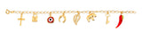 18K Gold Layered Oro Laminado Bracelet 71.0289/10-7.5